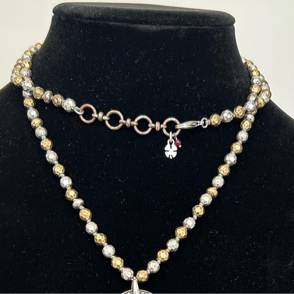 Lucky Brand Beaded Tassel Necklace - Picture 3 of 3